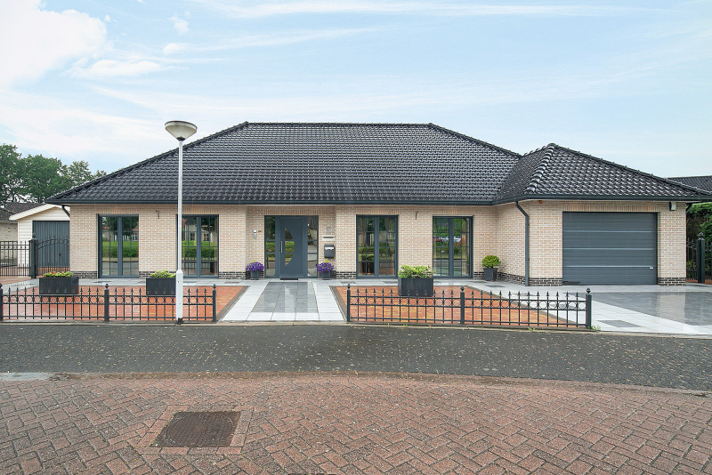 Voorzijde van de woning