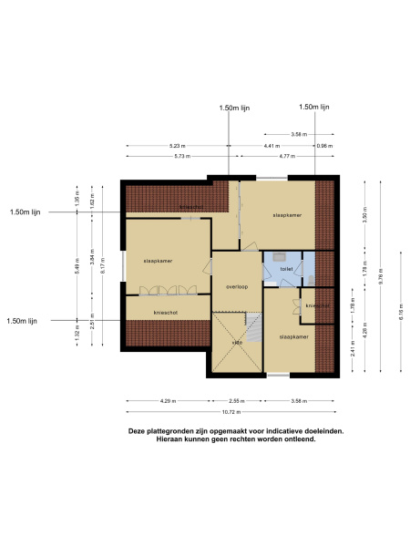 Plattegrond verdieping