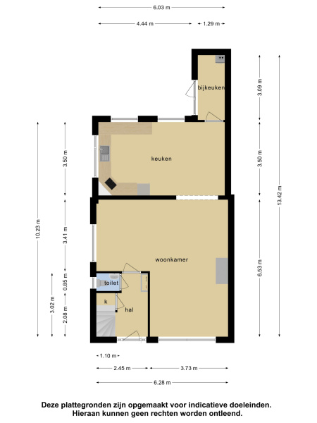 Plattegrond begane grond