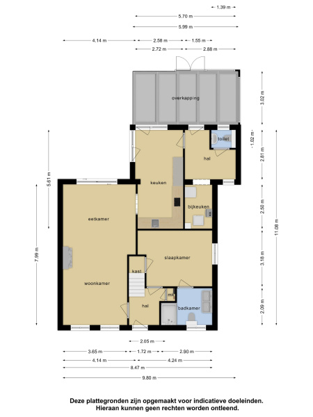 Plattegrond begane grond
