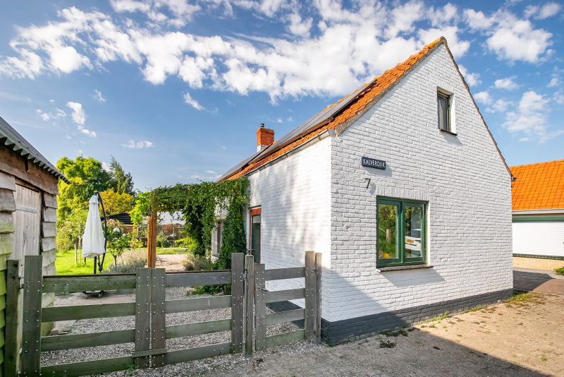 Voorzijde van de woning