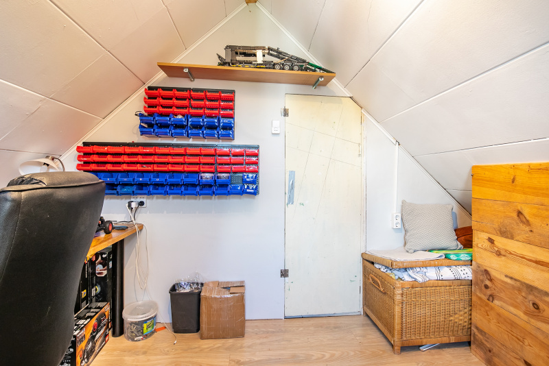 De tweede slaapkamer