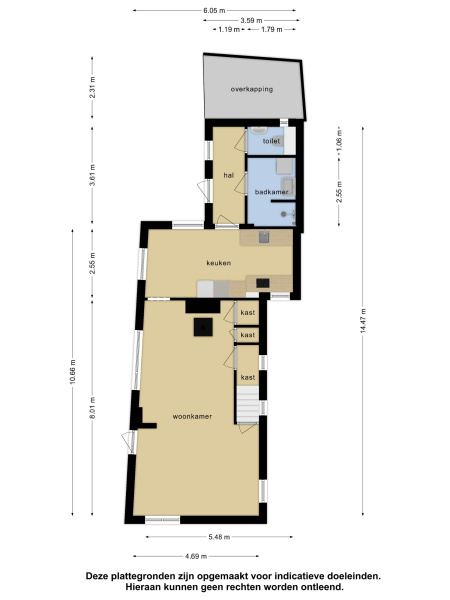 Plattegrond begane grond