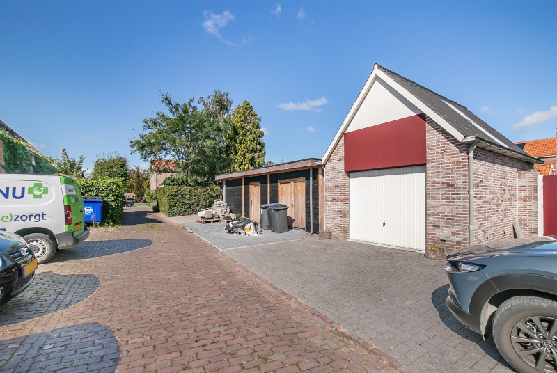 Toerit naar de garage