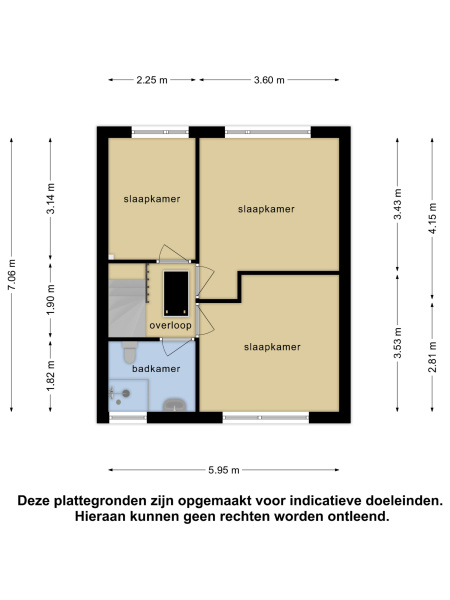 Plattegrond verdieping