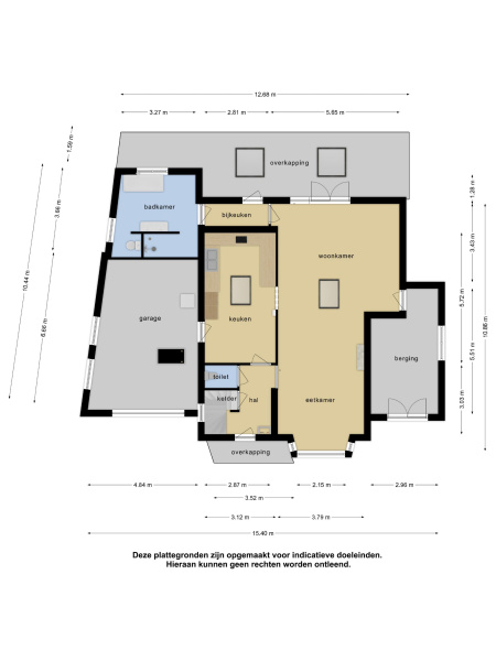 Plattegrond begane grond