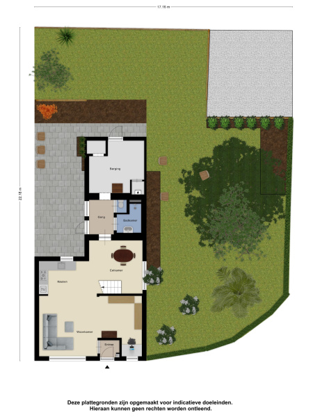 Plattegrond gelijkvloers