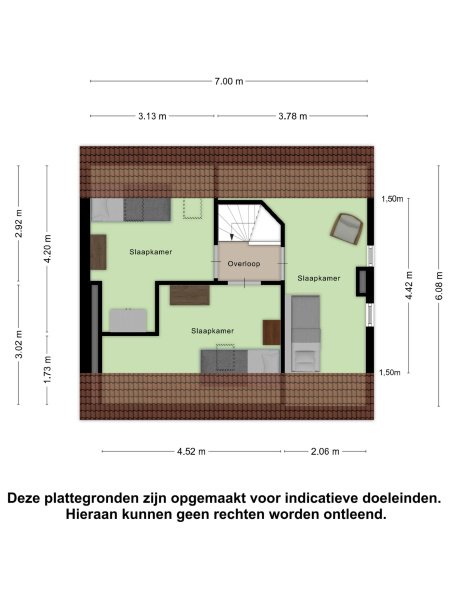 Plattegrond verdieping
