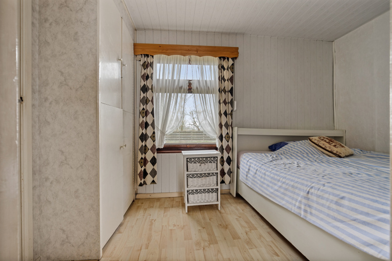 De slaapkamer beganegrond