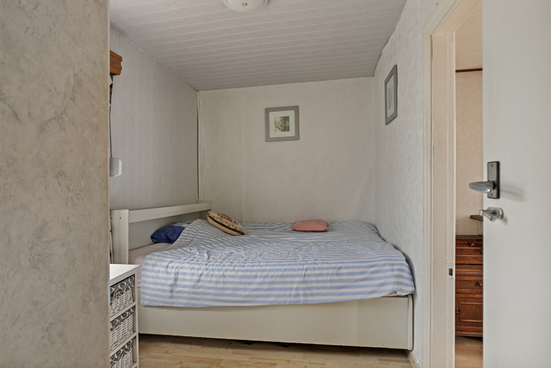 De slaapkamer beganegrond