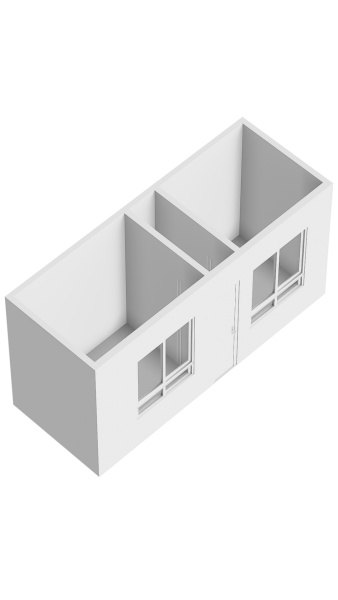 Plattegrond berging 3d