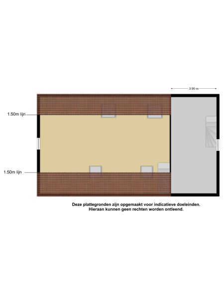 Plattegrond verdieping
