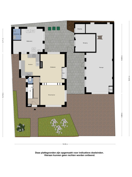 Plattegrond gelijkvloers 