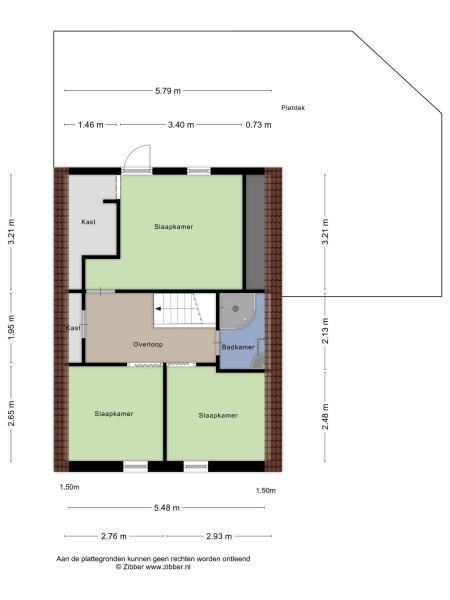 Plattegrond verdieping