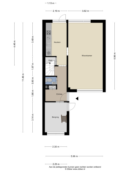Plattegrond gelijkvloers