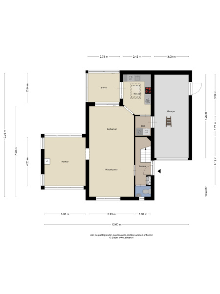 Plattegrond gelijkvloers