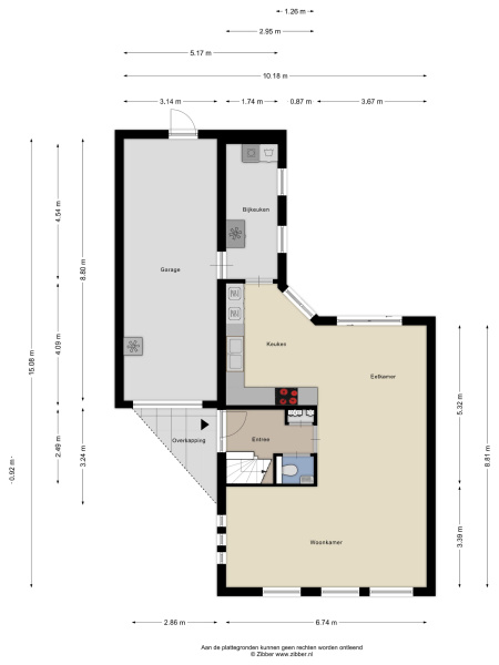 Plattegrond gelijkvloers