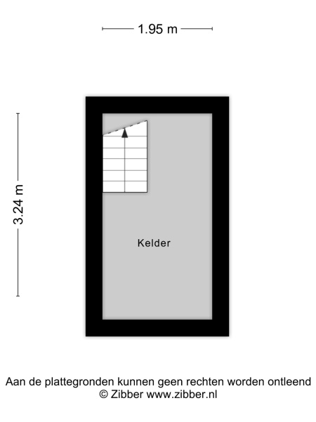 Plattegrond kelder