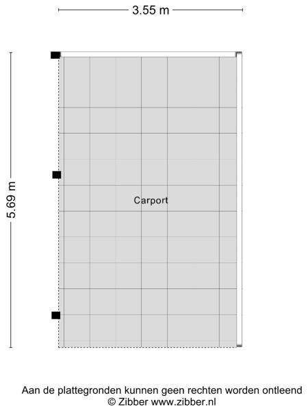 Plattegrond carpoort